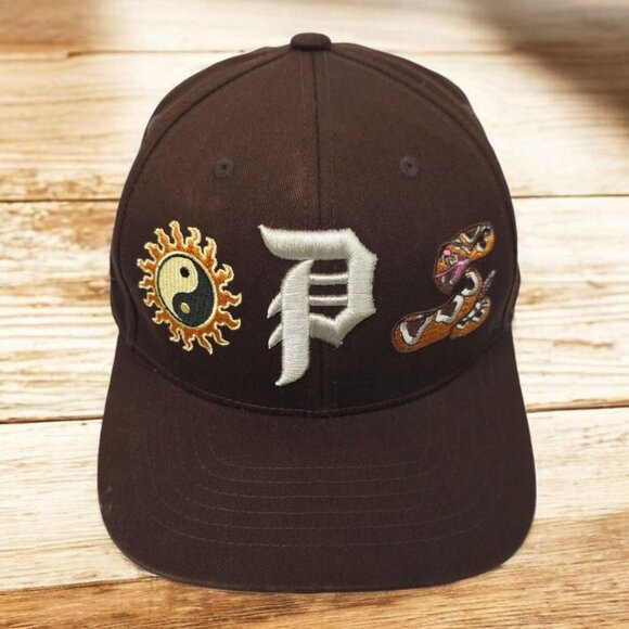 Primitive Badlands Snapback Cap Baseball Embroidered Logo Peace Of Mind Hat - Picture 1 of 15